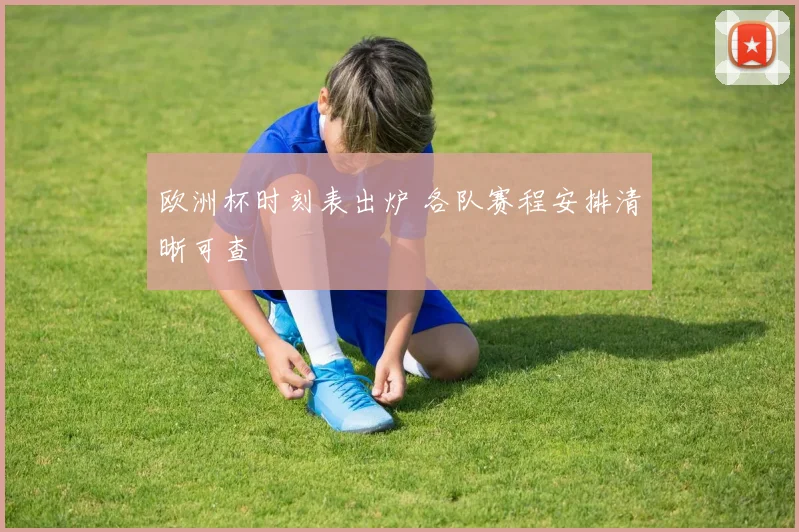 欧洲杯时刻表出炉 各队赛程安排清晰可查